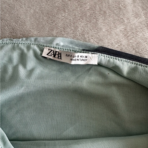 Zara NEW Printed Tulle Skirt - Picture 3 of 6
